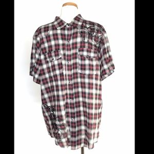 Pop Icon Clothing men's western style shirt Size L